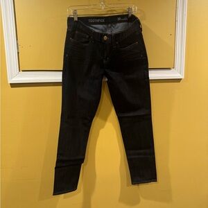 J. Crew Toothpick ankle jeans dark blue / excellent condition / size 30